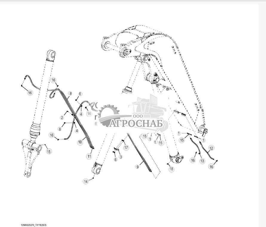 Lubrication System (Feller Buncher) 